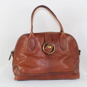 FRYE Ladies Brown Leather Shoulder Bag